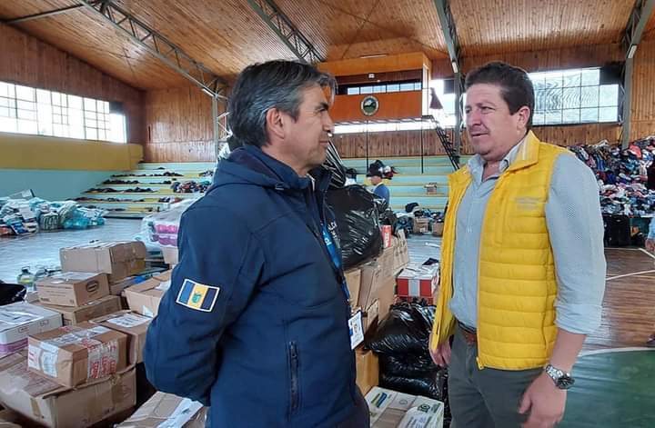 Presidente de la asociación entrega apoyo a comuna mágica Lumaco ...